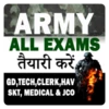 army exam preparation android application logo